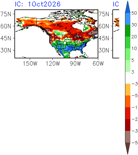 Monthly precipitation anomaly - November 2026