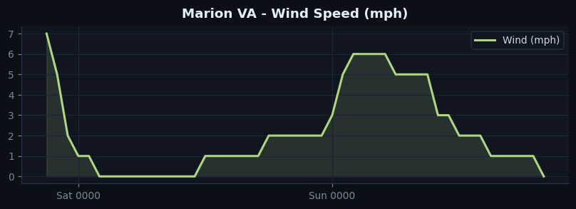 Marion VA wind