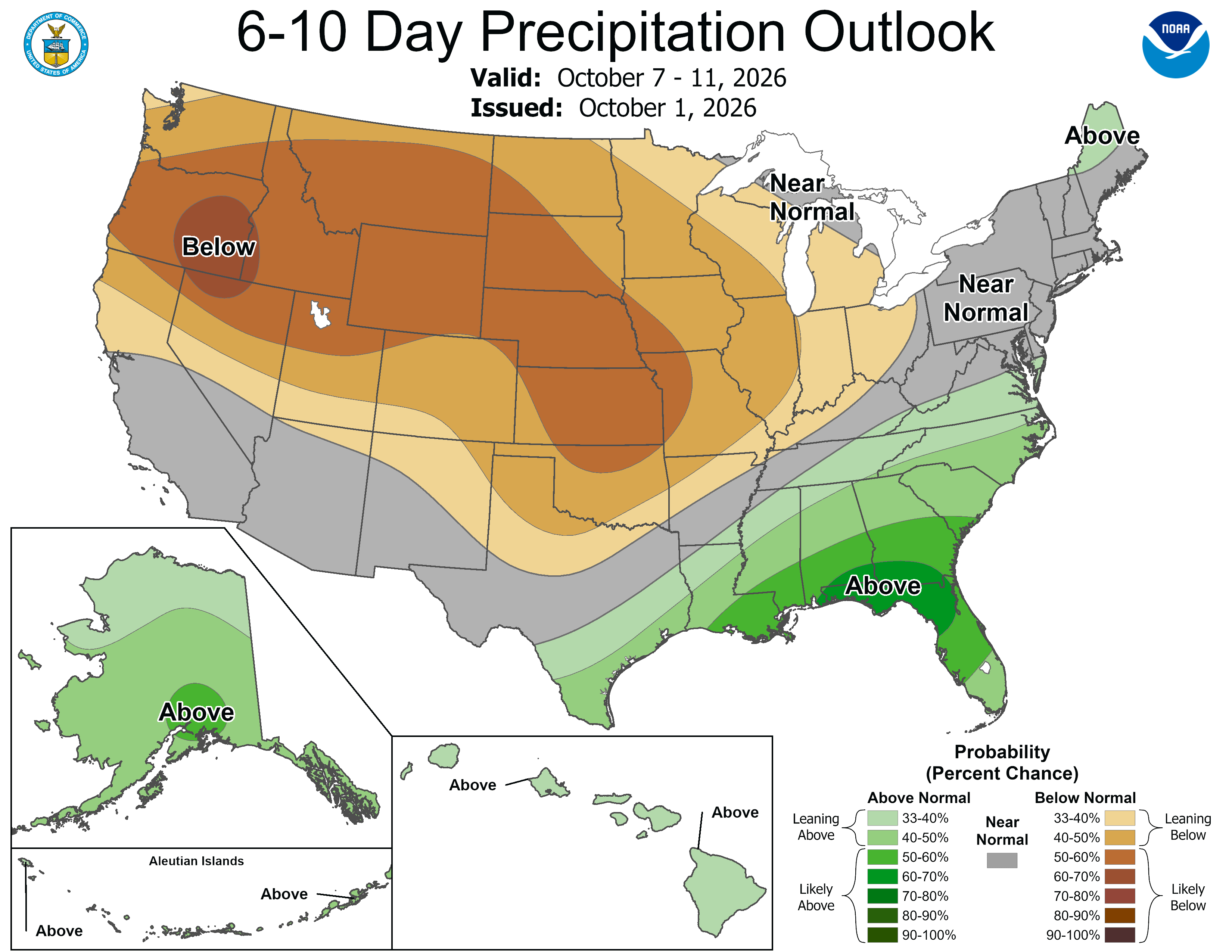 6-10 day precipitation outlook