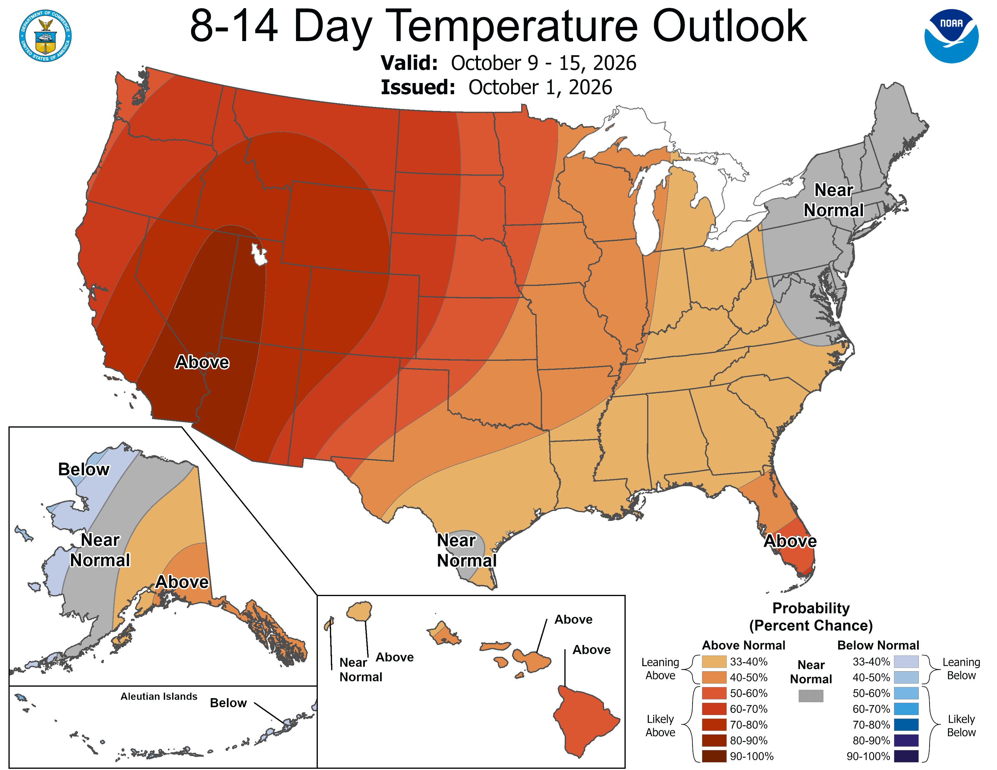 8-14 day temperature outlook